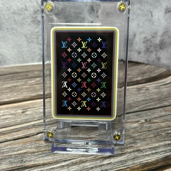 Louis Vuitton x Takashi Murakami Noir S/S 2003 Playing Card Queen Heart Ltd EDT‍ - Picture 2 of 6